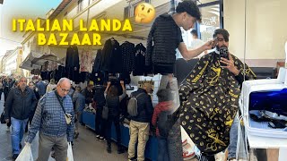 Italy Ka Landa Bazaar🤩Sultan Vlogsvlogs funny viralvideo entertainment [upl. by Ayamat]