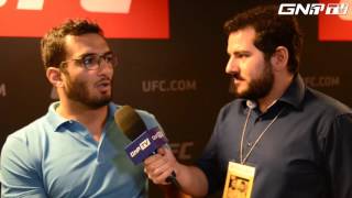 Gegard Mousasi „Derek Brunson is suited for me to bang it out”  UFC Rotterdam [upl. by Dorren]