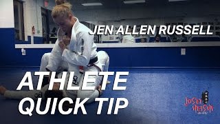 Josei Heishi BJJ  Athlete Quick Tip with Jen Allen Russell [upl. by Teillo]