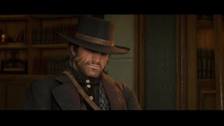 Red Dead Redemption 2 John and Strangers talk about Arthurall stranger dialogue [upl. by Brecher]