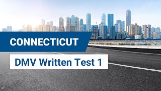 2024 Connecticut DMV Written Test 1 [upl. by Dorman68]