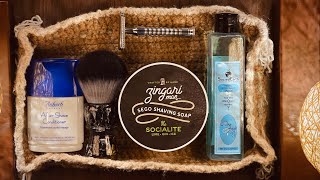 Zingari Man The Socialite Shaving Soap Vlog161DiwasShaves [upl. by Luann474]