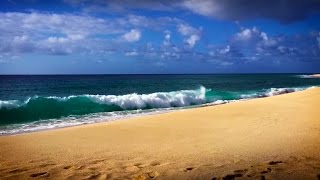 Relax Ocean Waves Seaside Ambience  for Stress Relief  White Noise Surf Sounds in Hawaii 10 Hours [upl. by Annala]