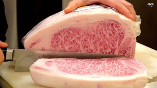 Rare Miyazaki Wagyu A5  Teppanyaki in Japan [upl. by Sirrad816]