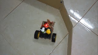 Diy Obstacle avoiding robot using IR proximity sensor [upl. by Hrutkay44]