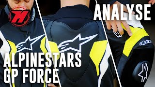 ALPINESTARS GP FORCE la meilleure combinaison moto pour débuter la piste [upl. by Bertie]