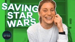 KATEE SACKHOFF SHARES JON FAVAREAU BRILLIANCE IN STAR WARS insideofyou mandalorian [upl. by Sibel]