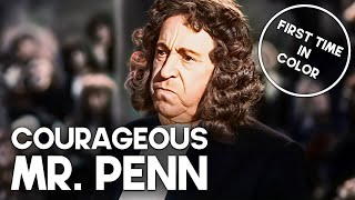 Courageous Mr Penn  COLORIZED  Classic Drama Film [upl. by Aihsein]