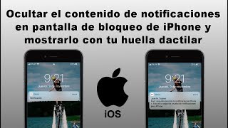 Mejor configuración de Notificaciones en iPhone Privacidad en iOS [upl. by Francklyn]