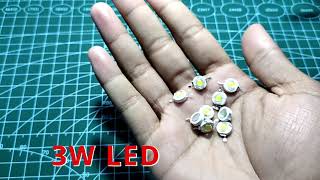 3W LED heatsink  useful idea using old LED strip  DIY heatsink for IC [upl. by Landis]