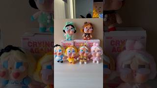 POPMART Crybaby crying again series vinyl plush pendant 🎀 popmart blindbox unboxing crybaby [upl. by Dlorad982]