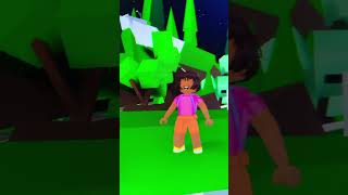 HOLA SOY DORA roblox funny roblox robloxshorts dora celebrity robloxskit funnyrobloxmemes [upl. by Airtemad]