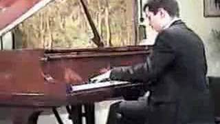 Mendelssohn Liszt Horowitz Wedding March Sean Bennett piano [upl. by Fish]