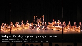 UW Balinese Gamelan Ensemble  Kebyar Perak [upl. by Raimund]