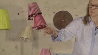 How to make a ribbon lampshade [upl. by Moncear993]