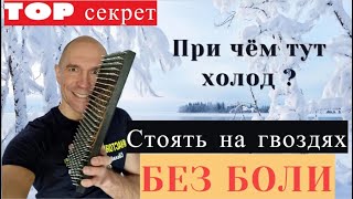 Доска Садху Как стоять на гвоздях без боли Александр Пономаренко [upl. by Ibur64]