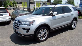 SOLD 2018 Ford Explorer Limited Ecoboost 4WD Walkaround Start up Tour and Overview [upl. by Eatnahs]