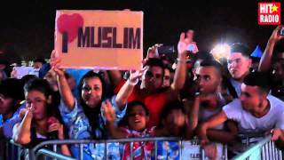 Reportage du festival des plages avec Muslim à Mdiq avec Maroc Telecom et HIT RADIO [upl. by Asselem]