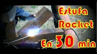 Estufa Rocket en 30 minutos [upl. by Ylrac]