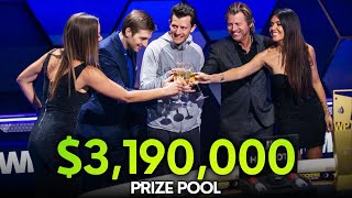 Chasing 3190000 WPT Montreal Thrills amp Tournament of Champions Final Table [upl. by Benjy478]