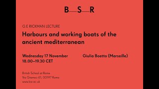 Harbours and working boats of the ancient mediterranean [upl. by Dion]