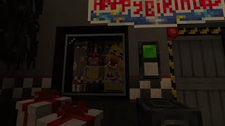 Five Nights At Freddys 1 Remake  Minecraft [upl. by Drofyar]