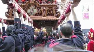 LORCA España  Paso Encarnado Viernes Santo 2012 Cristo de la Sangre [upl. by Ravi]