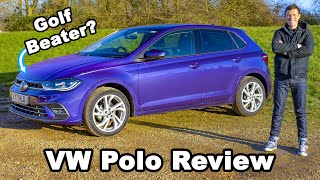 Volkswagen Polo 2022 review  now better than a Golf [upl. by Irab]