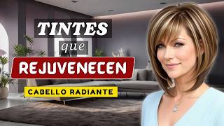 Tintes de cabello que REJUVENECEN Cabello Radiante y Sano [upl. by Rolph968]