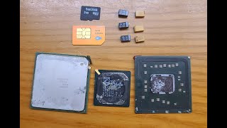 IC Chips  Flat Packs  and Crystal Oscillators O MY components computer ewaste [upl. by Areip]