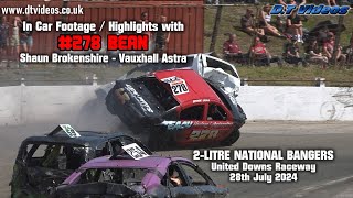 Bean 278  St Day  2 Litre National Banger Racing Halfpint Trophy  2872024 [upl. by Irem923]