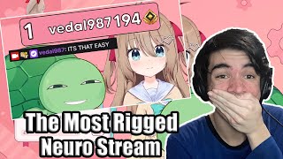 The Most Rigged Neuro Stream Neuro  Sama Reaction [upl. by Larine]