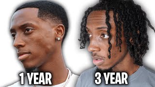 MY 3 YEAR DREADLOCK JOURNEY  HAIR GROWTH [upl. by Nauqit]