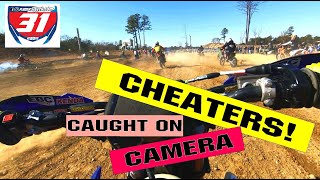 Cheaters Caught On Camera Motocross Track With 300 Racers  Ryder Sigety Hare Scramble Racing [upl. by Higginson236]