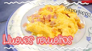 Aprende a hacer HUEVOS REVUELTOS muy esponjosos [upl. by Veta]