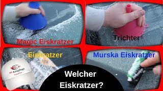 Eiskratzertest  Magic EiskratzerTrichter EiskratzerMurska Eiskratzer [upl. by Fredi510]