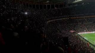 GalatasarayRize Tribün Işık Show Şampiyonsun Galatasaray [upl. by Ecirpac298]