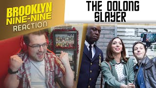 Brooklyn NineNine 3x04 quotThe Oolong Slayerquot Reaction [upl. by Edmunda]