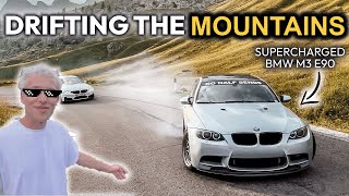 700HP STRAIGHT PIPED M3 E90 M3 F80 amp M5 E61 DRIFTING the MOUNTAINS  BROKE my car [upl. by Ingrim]