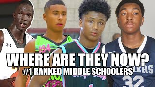 WHERE ARE THEY NOW 1 Ranked Middle School Hoopers [upl. by Aleen]