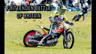 Riding with a Fractured Shoulder Frittenden Battle of Britain Grasstrack [upl. by Karrie]