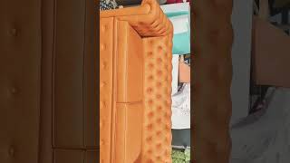 Chesterfield sofa chair 3 seater sofafurnitureforyou homedecorshortsvideo subscribeviralvideo [upl. by Seuqirdor411]