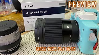 ทดสอบไฟล์วิดีโอ Sigma 16mm f14 DC DN C for Canon EFM with Canon M50 [upl. by Essy]