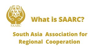 What is SAARC  South Asia Association for regional cooperation [upl. by Annirok]