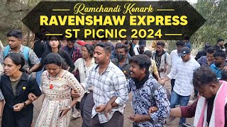 Ravenshaw Express ST Picnic 2024  Kherwal Jumid Birsole  Ramchandi Konark  Vksonu Murmu [upl. by Ardnos]