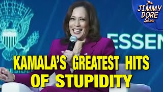 Kamala Harris Ultimate Word Salad Compilation Live From Two Roads Theater [upl. by Enomor]