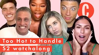 Too Hot To Handle cast react to season 2s biggest moments  PART 1  Cosmopolitan UK [upl. by Ditzel568]