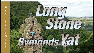 Symonds Yat Long Stone Climbing  River Wye Valley [upl. by Seema41]