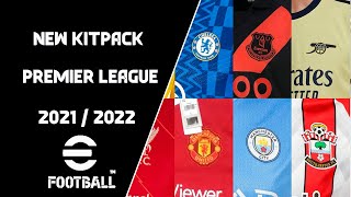 PES 2013  New Kitpack • Premier League Season • 2021  2022 • HD [upl. by Imeka]