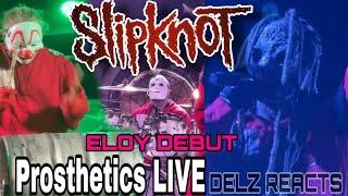 Slipknot Performs Prosthetics First Time Live With New Drummer Eloy Casagrande Reaction slipknot [upl. by Slaohcin]